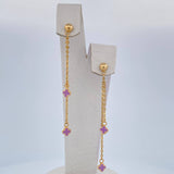 Topos Arete 2.05gr / 6.2cm / Oro Amarillo 18K &