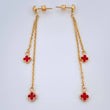 Topos Arete 2.05gr / 6.3cm / Oro Amarillo 18K &