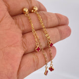 Topos Arete 2.05gr / 6.3cm / Oro Amarillo 18K &