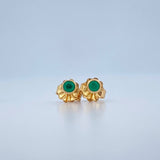 Topos Bisel Esmeralda 0.75gr / Oro Amarillo 18K %