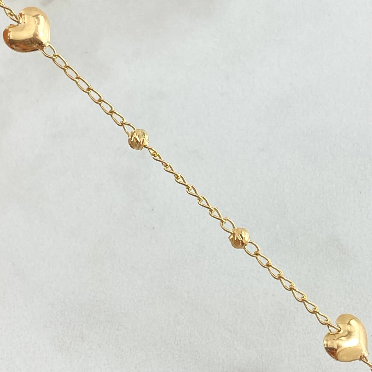 Pulso Espiga Militar 2.1gr / 18cm / Oro 18K ©