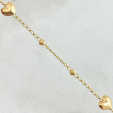 Pulso Espiga Militar 2.1gr / 18cm / Oro 18K ©