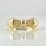 Anillo Moño 1.55gr / T7 1/2 / Oro Amarillo 18K