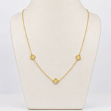 Cadena Aro Seguido Trebol 5.85 g / 50 cm / 1.5 mm Oro Amarillo 18K