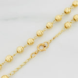 Rosario Virgen Milagrosa 11.5 g / 59 cm / 4 mm Oro Amarillo 18K