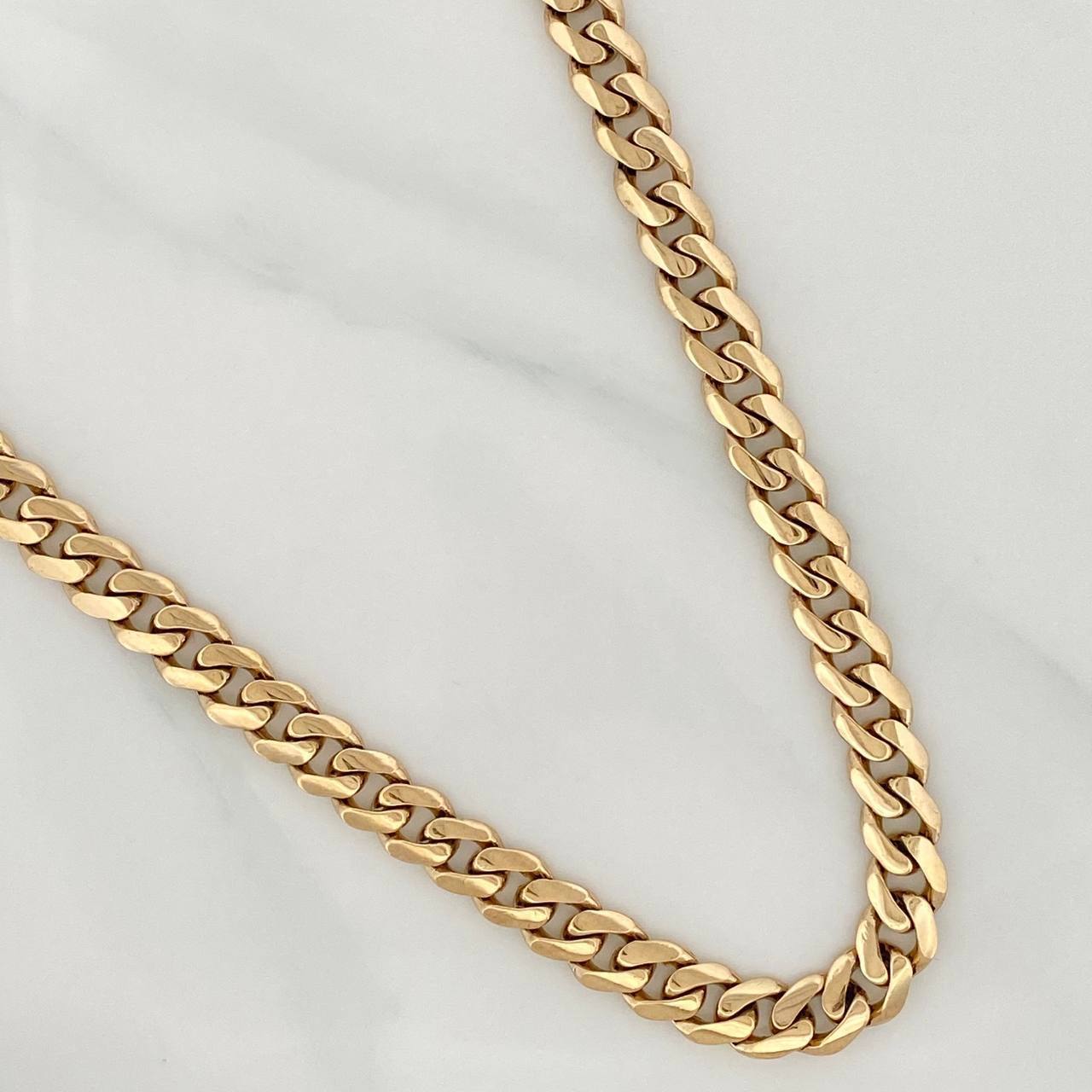 Cadena Cubana 31.45 g / 60.5 cm / 6.8 mm Oro Amarillo 18K