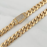 Cadena Cubana 31.45 g / 60.5 cm / 6.8 mm Oro Amarillo 18K