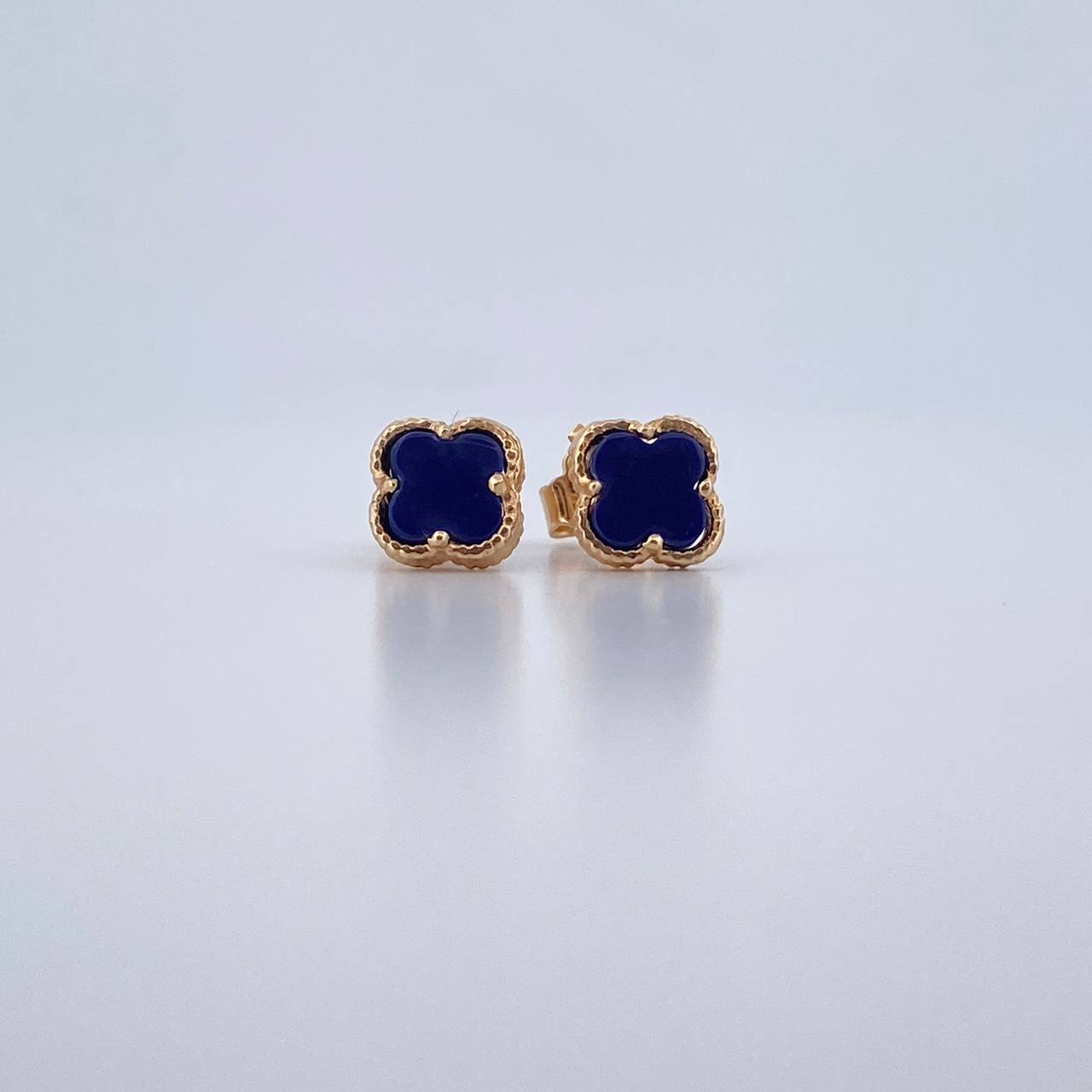 Topos Trebol 1.45gr / Morados Oro Amarillo 18K $
