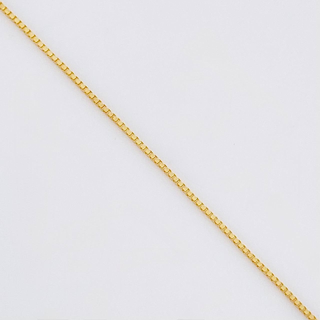 Set Cadena Veneciana + Dije Mapa Esmeralda 4 Pts / 1.1 g / 45 cm Oro Amarillo 18K