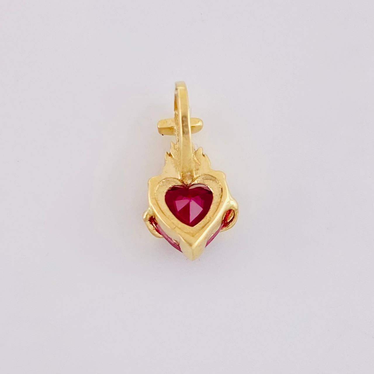 Dije Sagrado Corazón De Jesús 1.3g / 1.3cm Oro Amarillo 18K