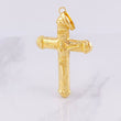 Dije Cruz Cristo 3.5gr / 5.5cm / Oro Amarillo 18K