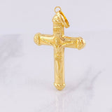 Dije Cruz Cristo 3.5gr / 5.5cm / Oro Amarillo 18K