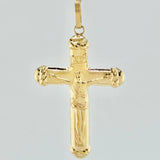 Dije Cruz Cristo 3.2gr / 5.5cm / Oro Amarillo 18K