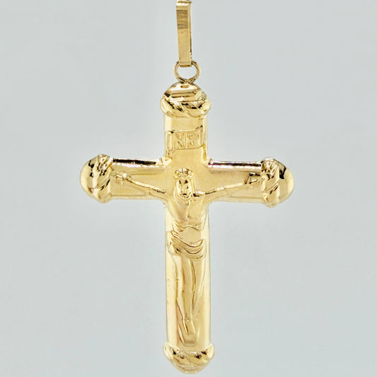 Dije Cruz Cristo 3.1gr / 5.5cm / Oro Amarillo 18K *
