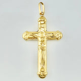 Dije Cruz Cristo 3gr / 5.5cm / Oro Amarillo 18K
