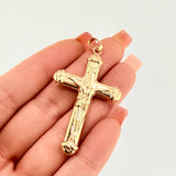 Dije Cruz Cristo 3.1gr / 5.5cm / Oro Amarillo 18K *