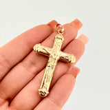 Dije Cruz Cristo 3.2gr / 5.5cm / Oro Amarillo 18K