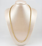 Cadena Ice 28.75gr / 60cm / 3.8mm Dos Oros Amarillo Blanco +3 18K