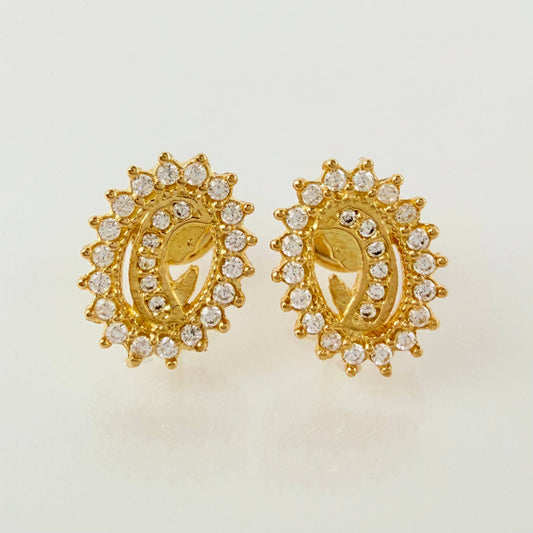 Topos Virgen 1.65gr / 10mm Oro Amarillo 18K