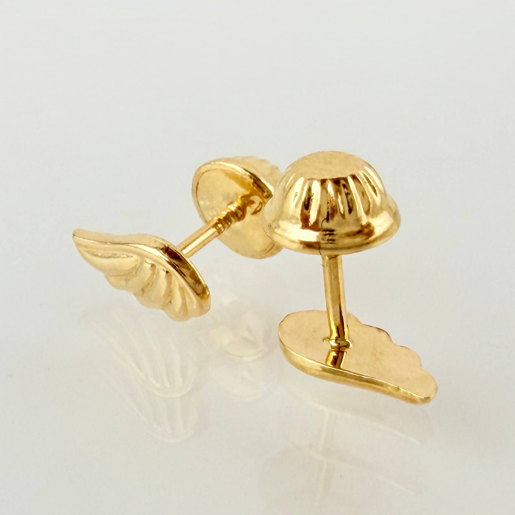 Topos Alas 0.75gr / 11mm Oro Amarillo 18K