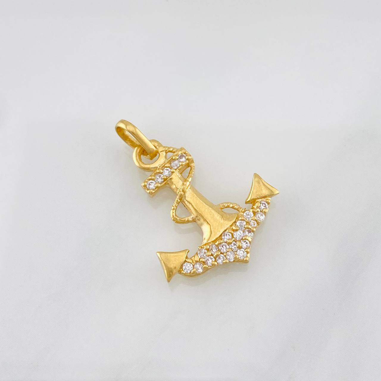 Dije Ancla 1.6g / 3.5cm Oro Amarillo 18K