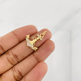 Dije Ancla 1.6g / 3.5cm Oro Amarillo 18K