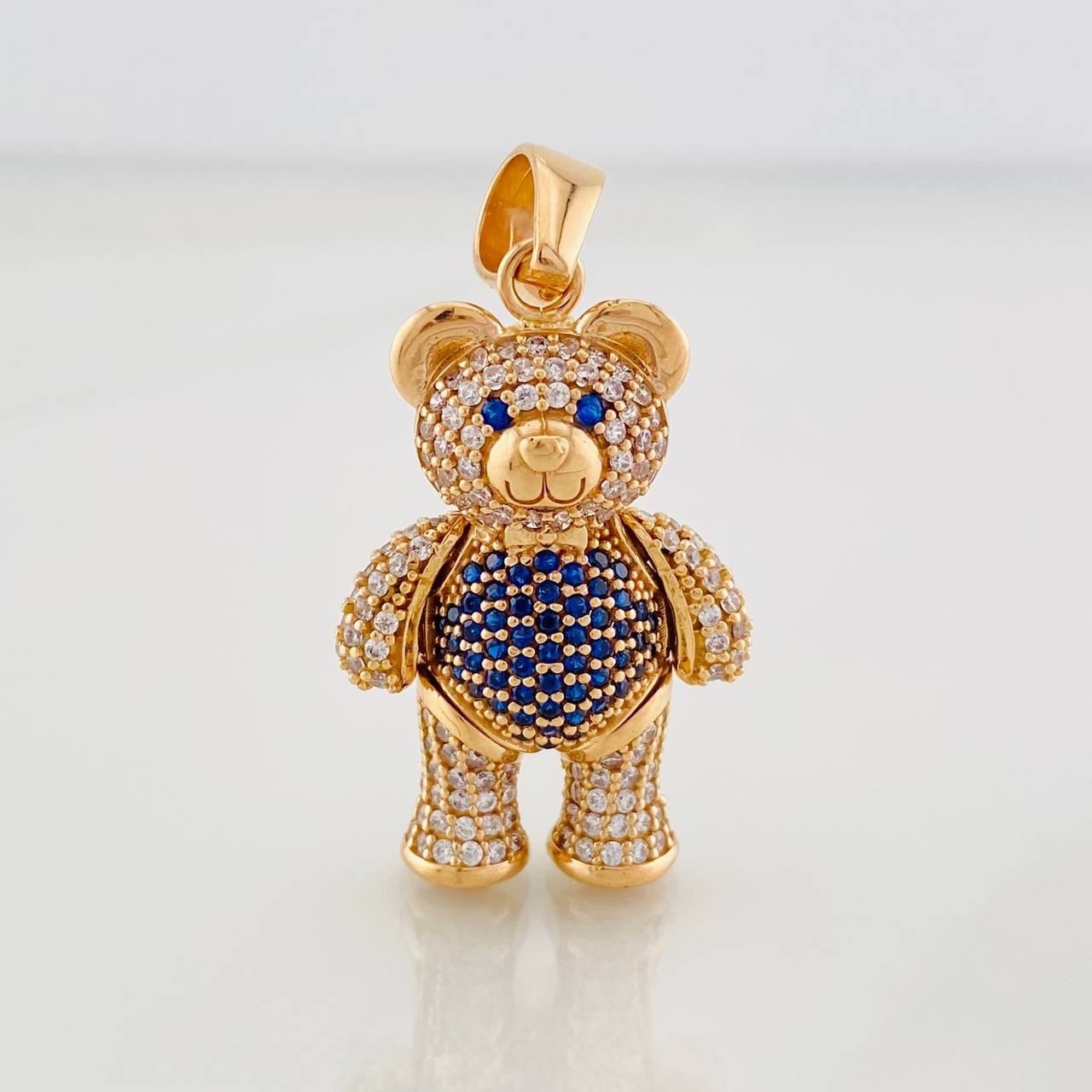 Dije Oso Articulado 14.2g / 4cm Oro Rosa 18K