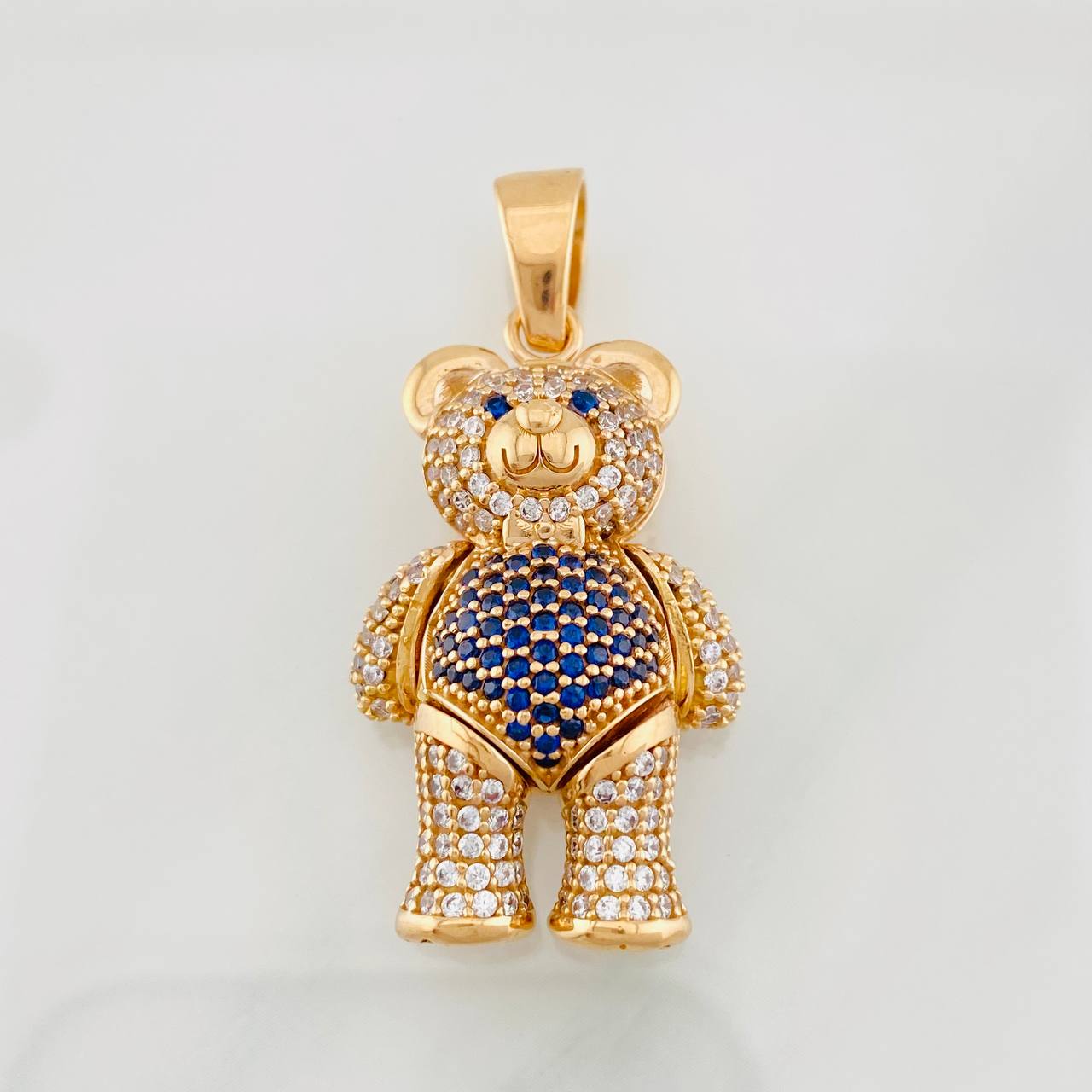 Dije Oso Articulado 14.2g / 4cm Oro Rosa 18K