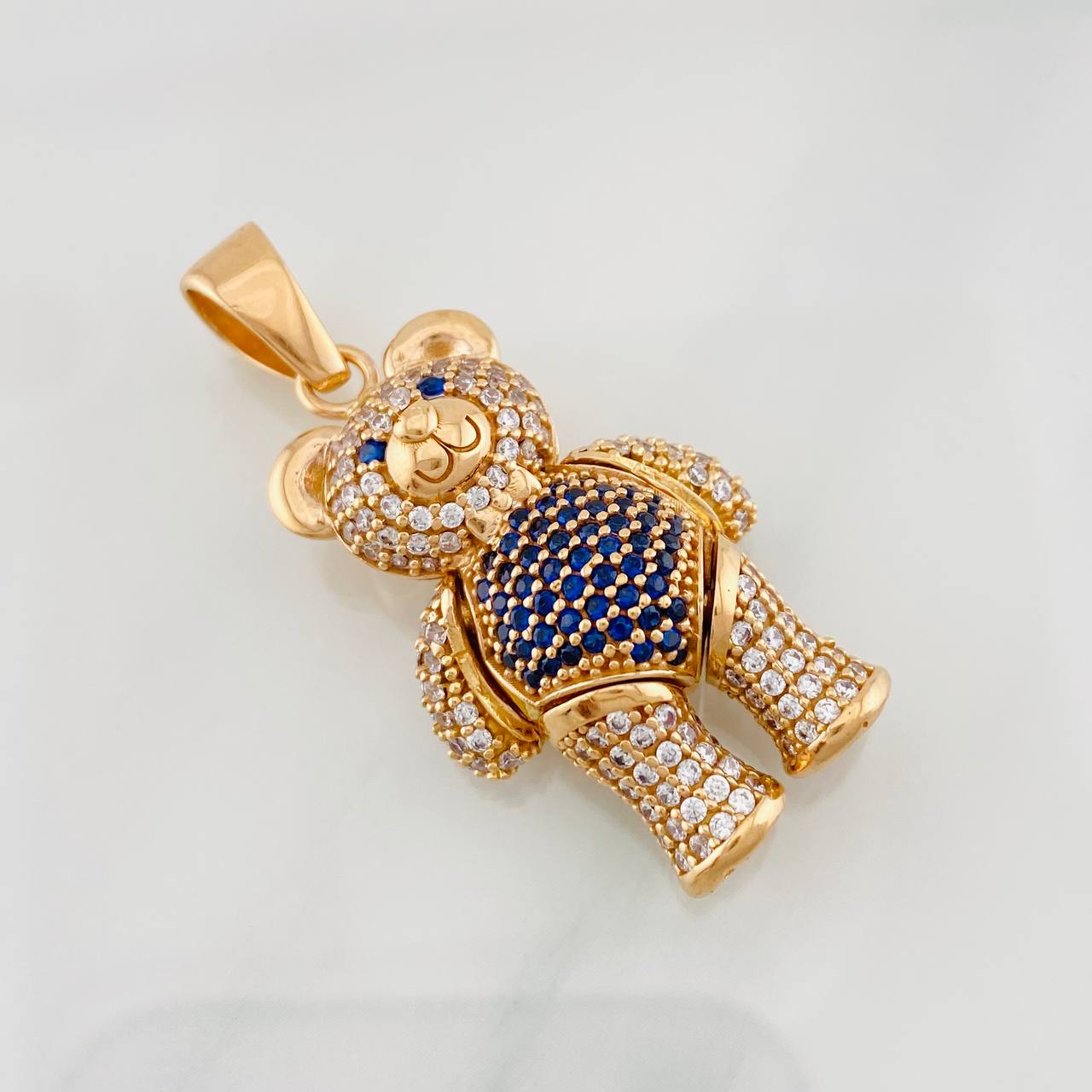 Dije Oso Articulado 14.2g / 4cm Oro Rosa 18K