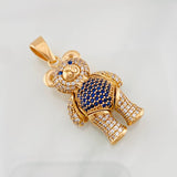 Dije Oso Articulado 14.2g / 4cm Oro Rosa 18K