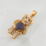 Dije Oso Articulado 14.2g / 4cm Oro Rosa 18K