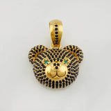 Dije Rostro Oso 5.7g / 2.8cm Oro Amarillo 18K