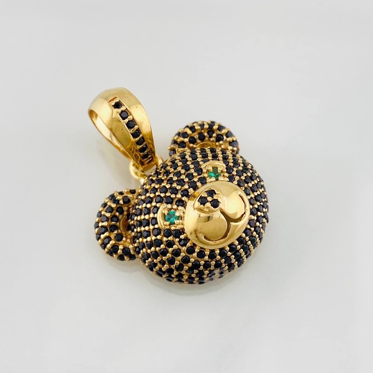 Dije Rostro Oso 5.7g / 2.8cm Oro Amarillo 18K