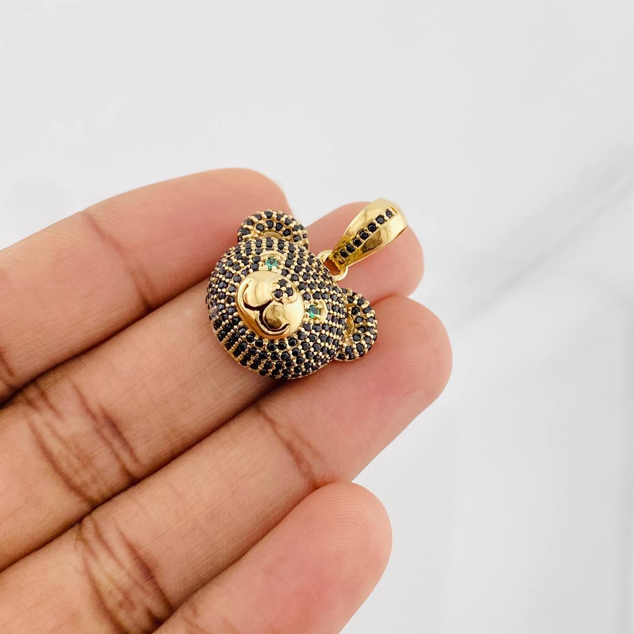 Dije Rostro Oso 5.7g / 2.8cm Oro Amarillo 18K