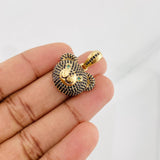 Dije Rostro Oso 5.7g / 2.8cm Oro Amarillo 18K