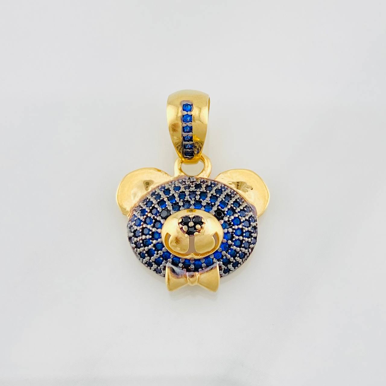 Dije Rostro Oso 3.7g / 2.5cm Oro Amarillo 18K