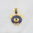 Dije Rostro Oso 3.7g / 2.5cm Oro Amarillo 18K
