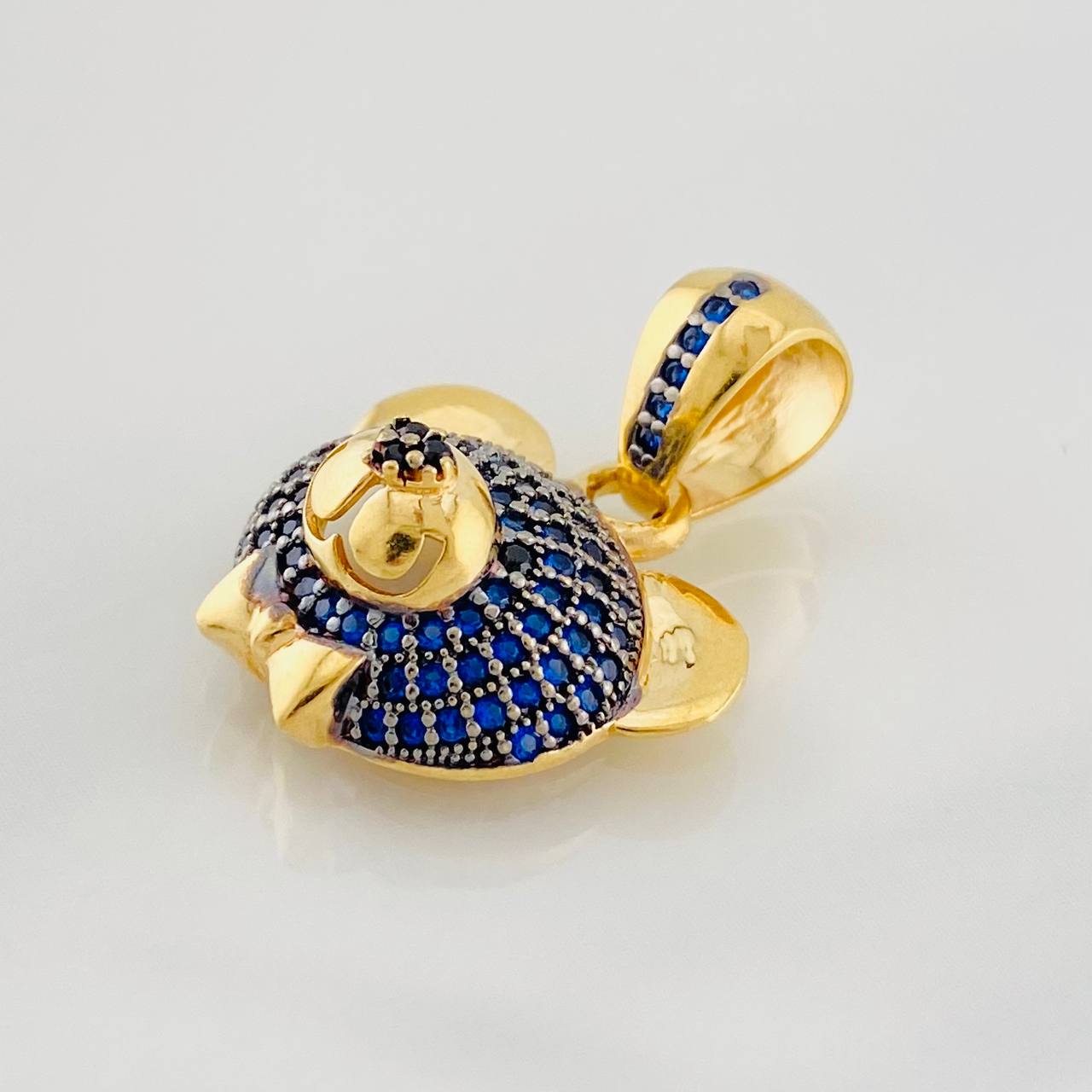 Dije Rostro Oso 3.7g / 2.5cm Oro Amarillo 18K