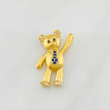 Dije Oso Manito Arriba 2.25g / 2.5cm Oro Amarillo 18K