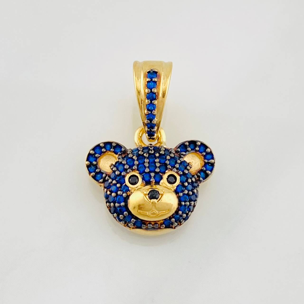 Dije Rostro Oso 2.55g / 2cm Oro Amarillo 18K