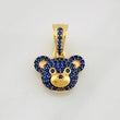 Dije Rostro Oso 2.55g / 2cm Oro Amarillo 18K