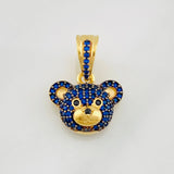 Dije Rostro Oso 2.55g / 2cm Oro Amarillo 18K