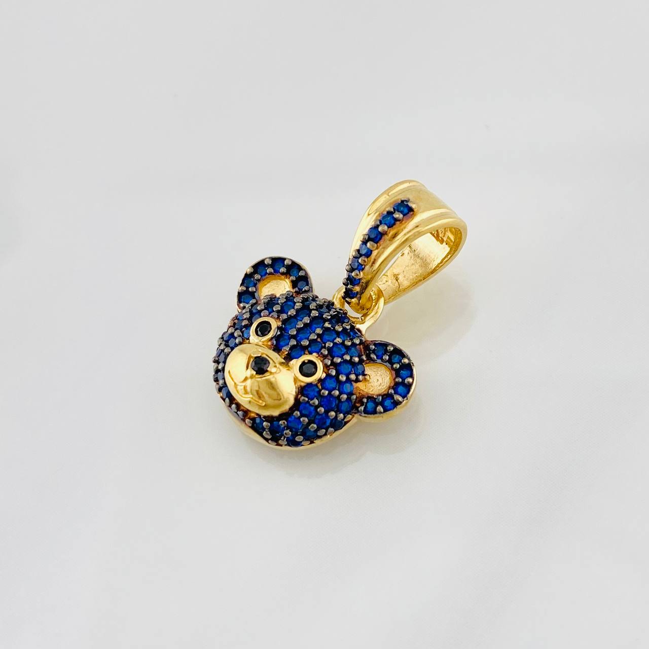 Dije Rostro Oso 2.55g / 2cm Oro Amarillo 18K