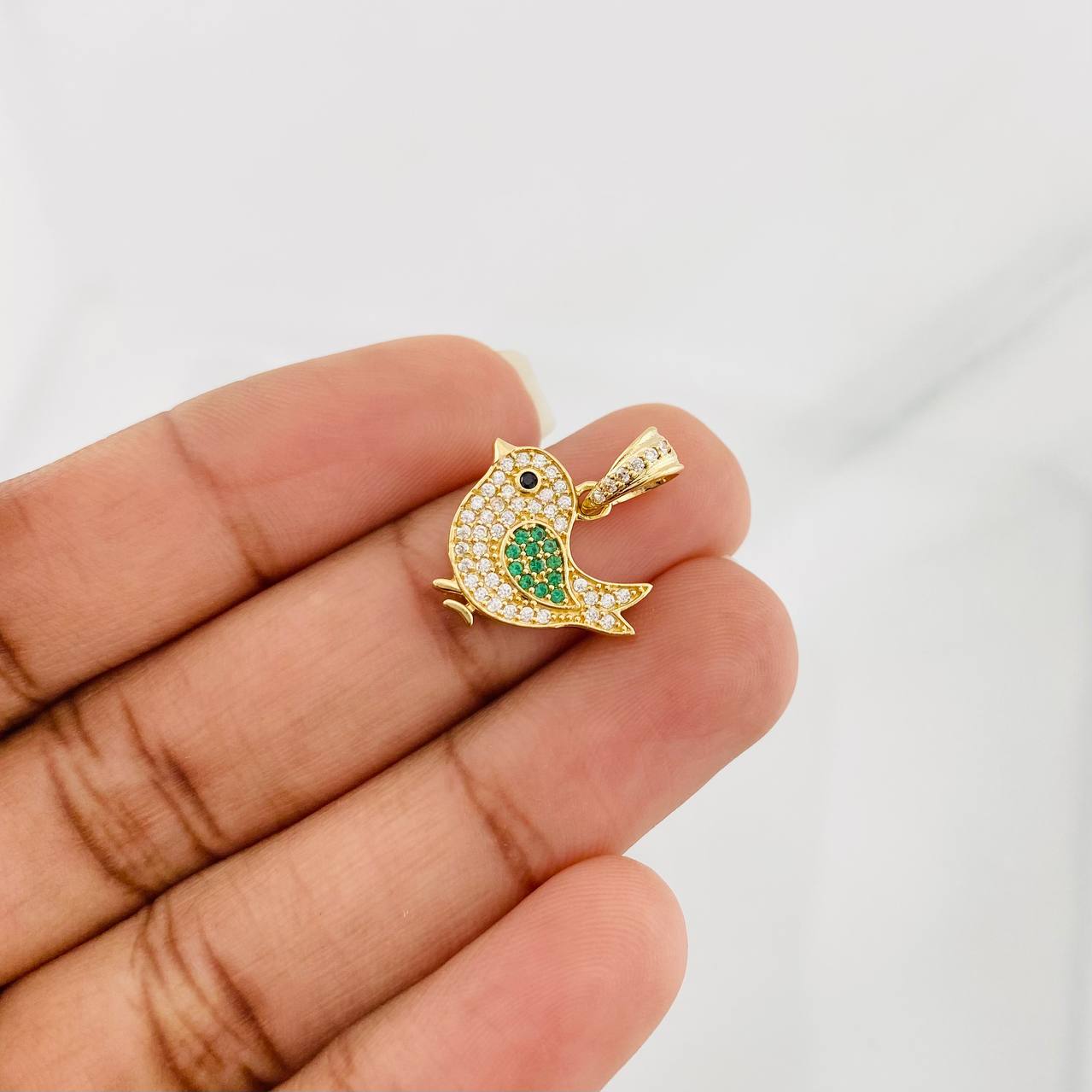 Dije Pajarito 1.65g / 2cm Oro Amarillo 18K