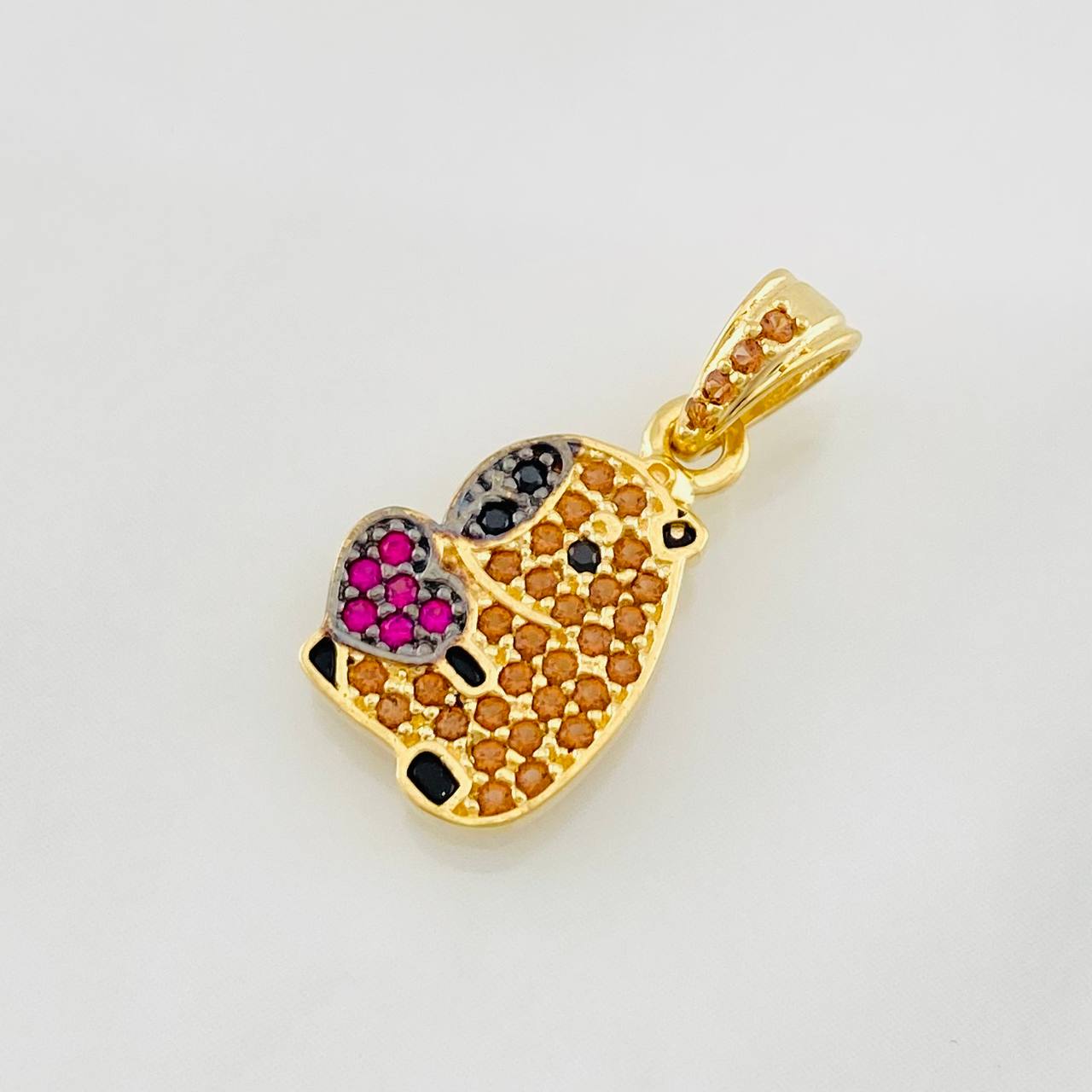 Dije Capibara 1.55g / 2cm Oro Amarillo 18K