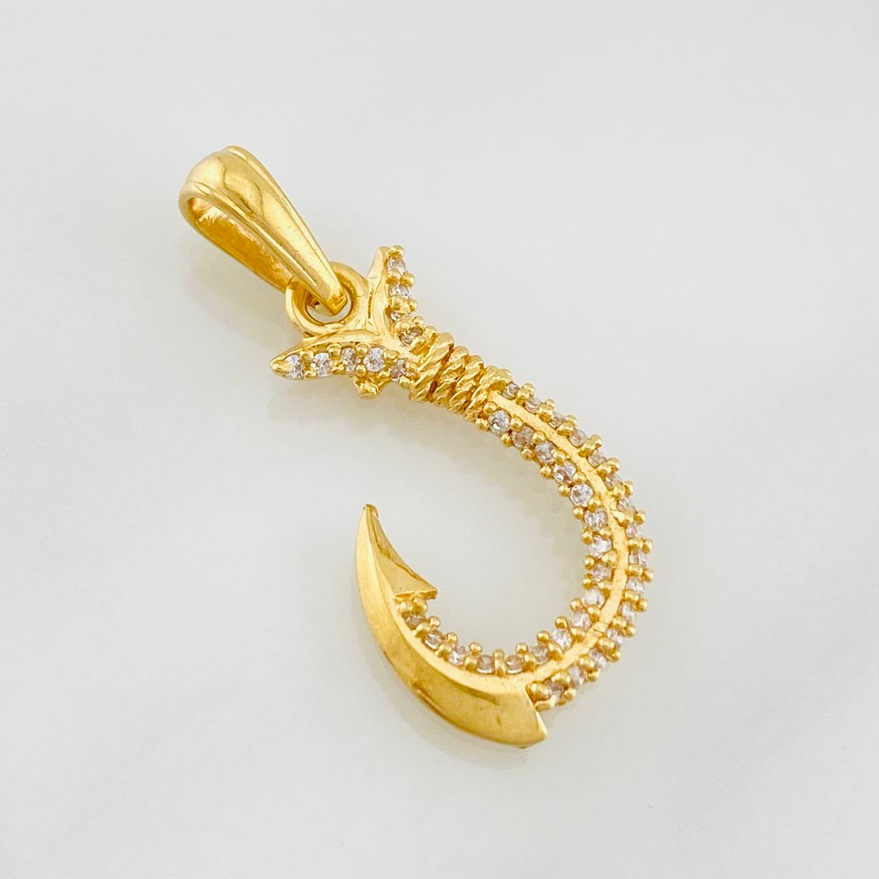 Dije Sirena Anzuelo 1.6g / 2.8cm Oro Amarillo 18K