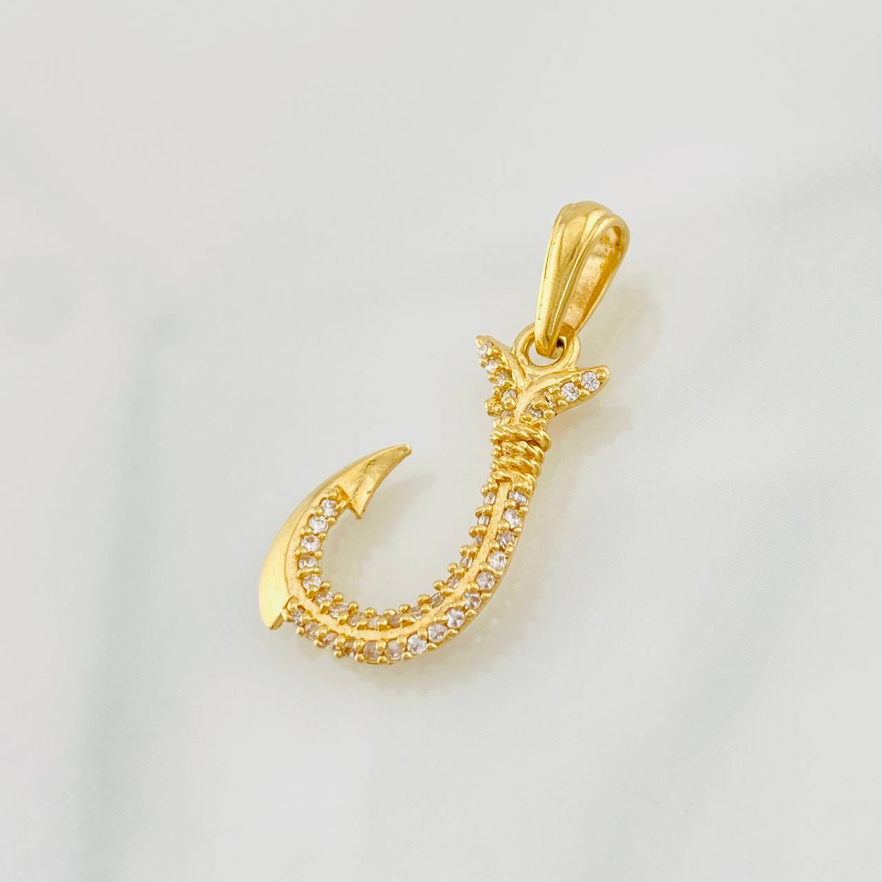 Dije Sirena Anzuelo 1.6g / 2.8cm Oro Amarillo 18K