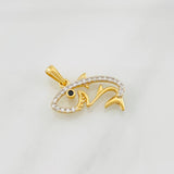 Dije Tiburon 1.5g / 2cm Oro Amarillo 18K