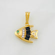 Dije Pez 1.3g / 2cm Oro Amarillo 18K
