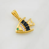 Dije Pez 1.3g / 2cm Oro Amarillo 18K